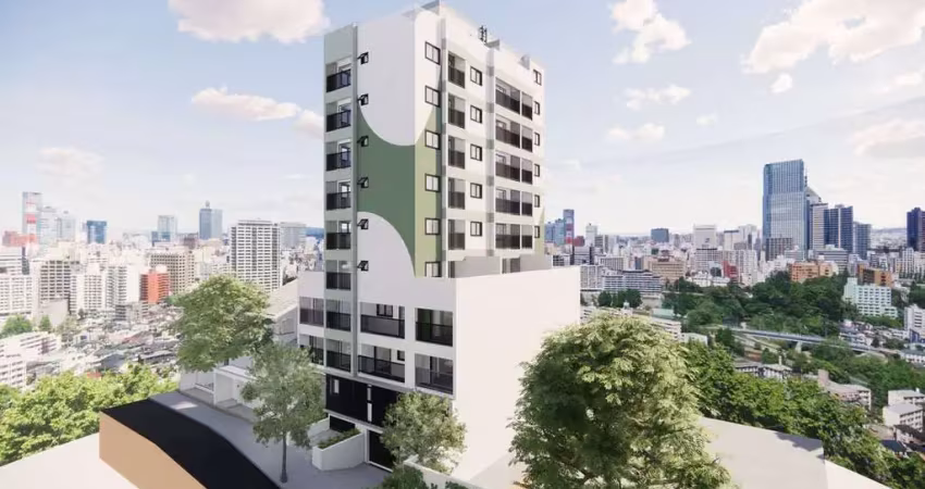 Edifício mio 25 | construtora barão de barros | pronto | 28 metros | studios com varanda | sem vaga