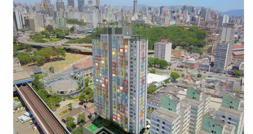 Tons do brás | construtora faleiros | pronto | 44 metros | 02 dormitórios | com varanda | 01 vaga