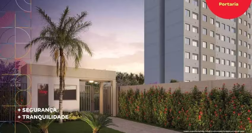 Viver mais parque ecológico | construtora tenda | construção | 33 metros | 02 dormitórios | sem varanda e vaga