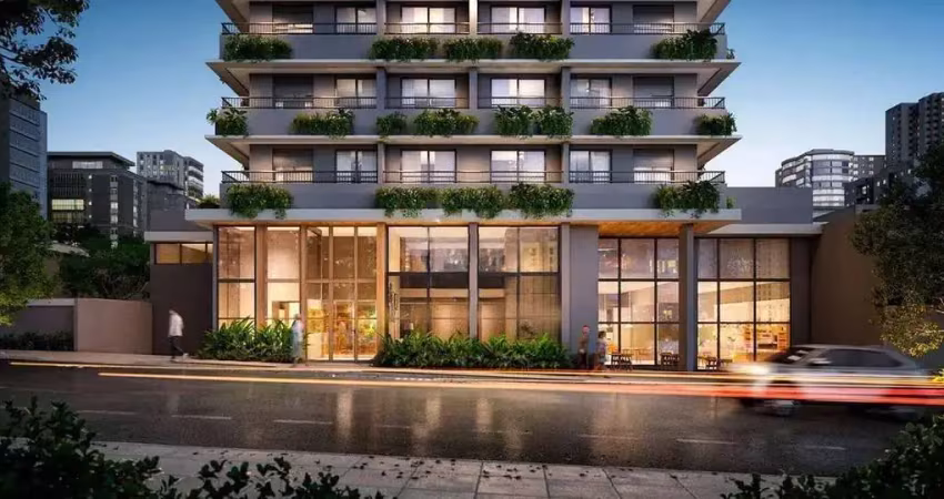 Nex one alameda itu | construtora one | construção | 34 metros | 01 dormitório com varanda | sem vaga