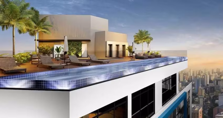 Praça paulicéia | construtora ehp | construção | 42 metros | 01 dormitório | com varanda | sem vaga