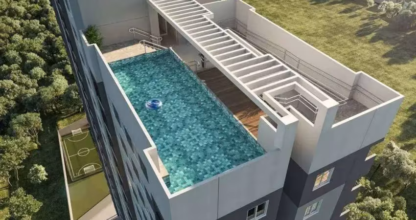 Liv santo andré | construtora nazaré | construção | 40 metros | 02 dormitórios | varanda | 01 vaga
