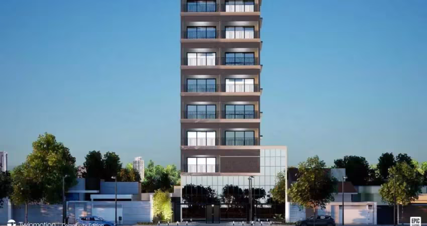 Seiza paraíso | construtora rezende | construção | 24 metros | studio com varanda