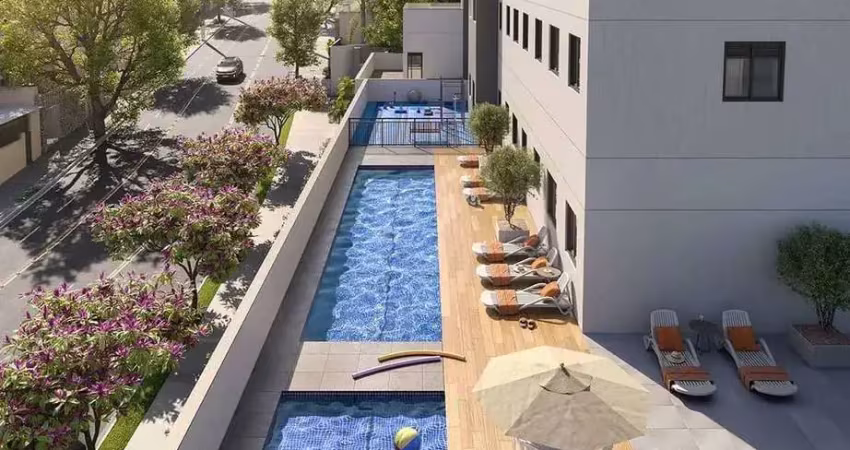 Via cocá | construtora bp8 | construção | 32 metros | 02 dormitórios | sem varanda