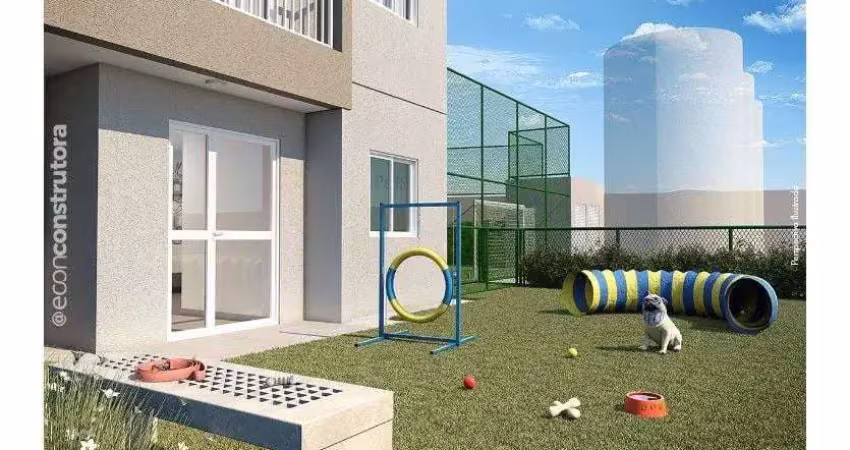 Flix zona sul | construtora econ | construção | 38 metros | 02 dormitórios | varanda | 01 vaga