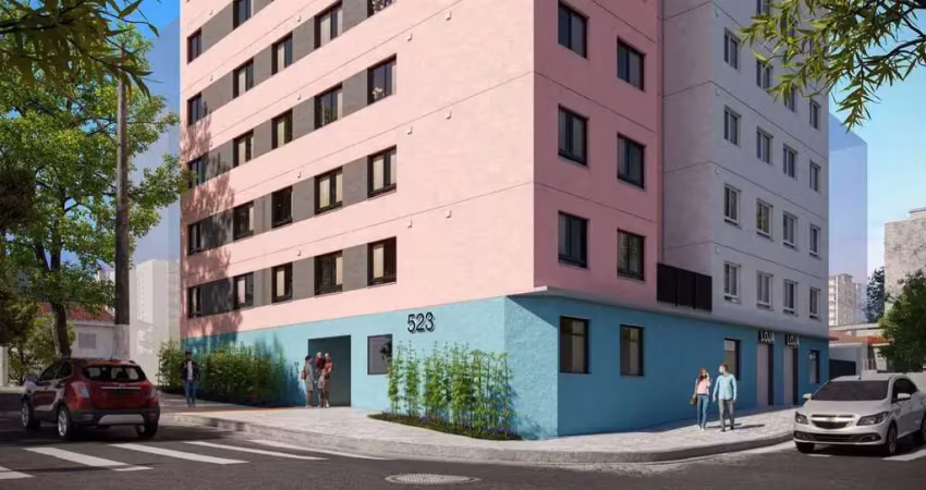 Viver bem campos elíseos | construtora magik | pronto | 25 metros | studios | sem varanda e vaga