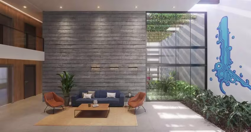 Think home alameda barros | construtora think | pronto | 24 metros | studios | com varanda
