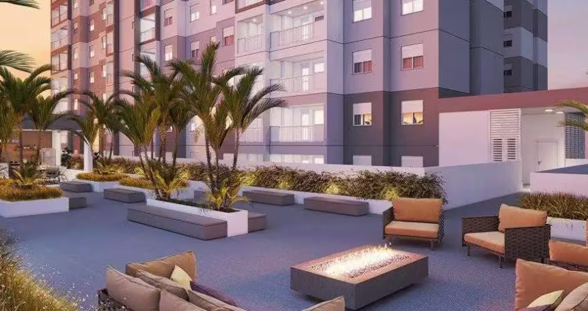 Griffe club vila real | construtora eph | construção | 38 metros | 02 dormitórios | varanda | sem vaga
