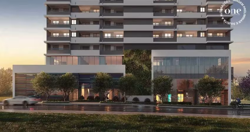 Nex one paraíso | construtora one | pronto | 47 metros | 02 dormitórios | varanda | sem vaga