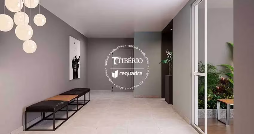 Dom brás | construtora tibério | pronto | 34 metros | 02 dormitórios | sem varanda