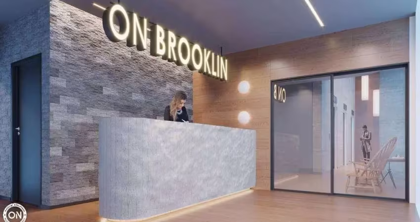 On brooklin | construtora vitacon | pronto | 33 metros | studios | com varanda