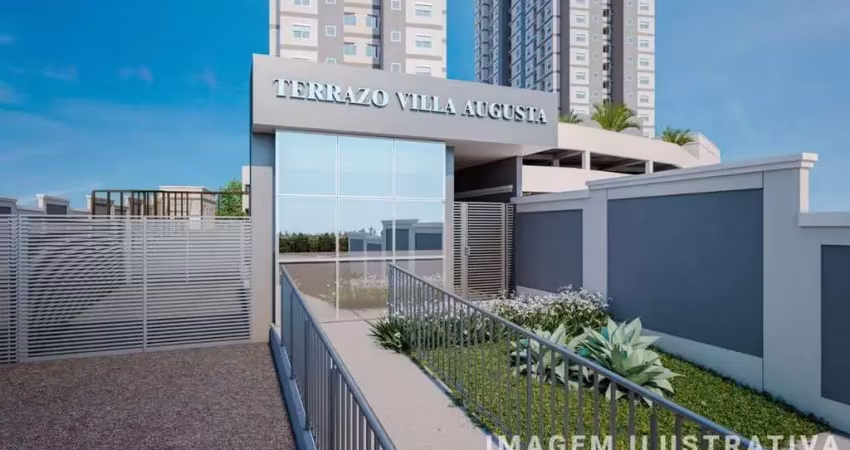 Terrazo villa augusta | construtora mrv | construção | 57 metros | 02 dormitórios | suíte | varanda | 01 vaga