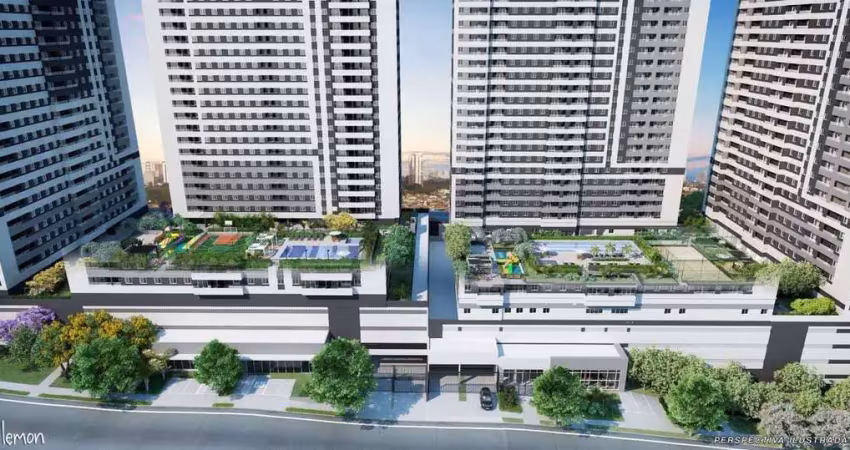 Gran kazzas sacomã club | construtora kazzas | construção | 41 metros | 02 dormitórios | varanda | sem vaga