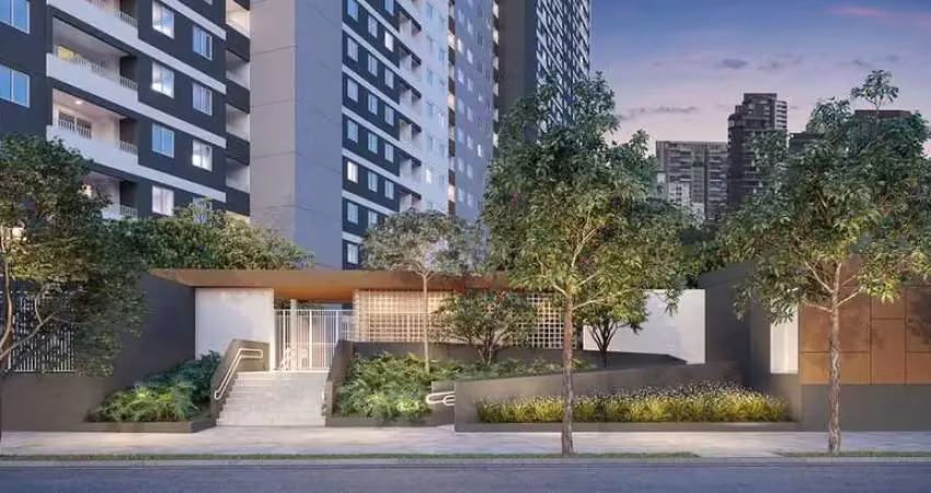 Conexão barra funda | construtora kazzas | lançamento | 33 metros | 02 dormitórios | com varanda | sem vaga