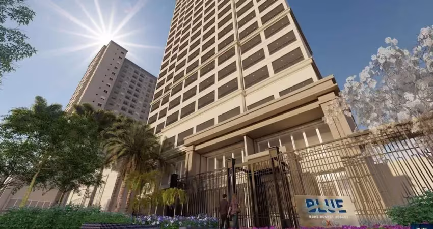 Blue home resort jockey | construtora exto | construção | 62 metros | 02 dormitórios | suíte | 01 vaga
