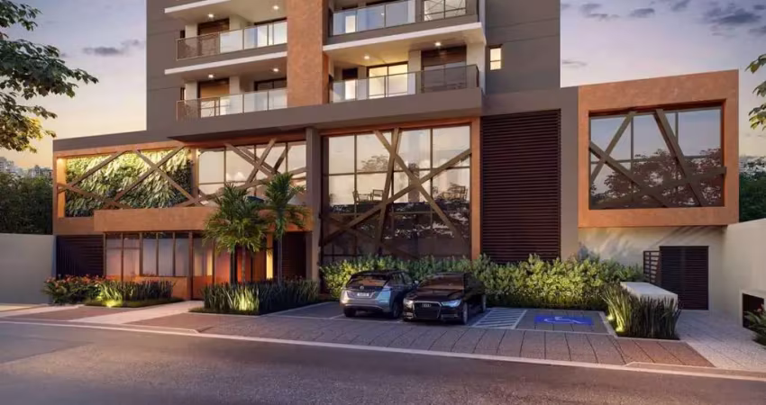 Outline | construtora ekko group | construção | 70 metros | 02 suítes | varanda gourmet | 01 vaga