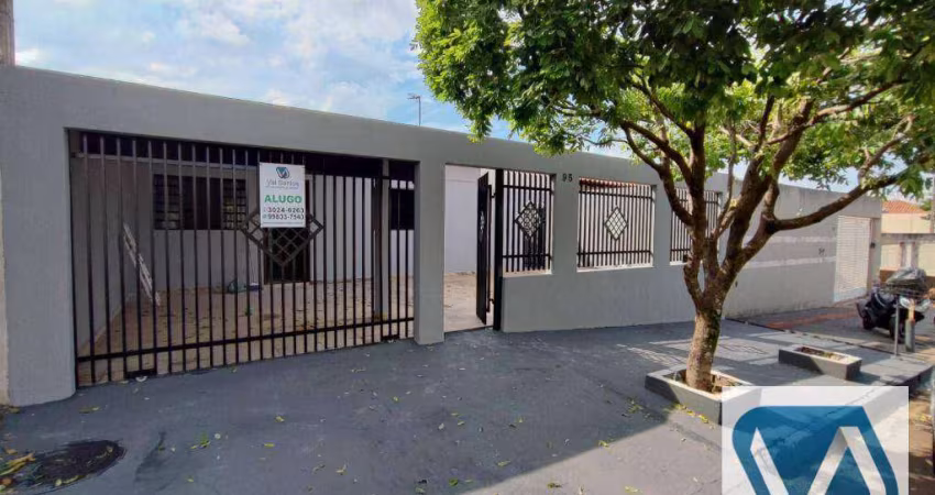 Casa com 2 dormitórios para alugar, 75 m² por R$ 1.650,01/mês - Residencial Abussafe II - Londrina/PR