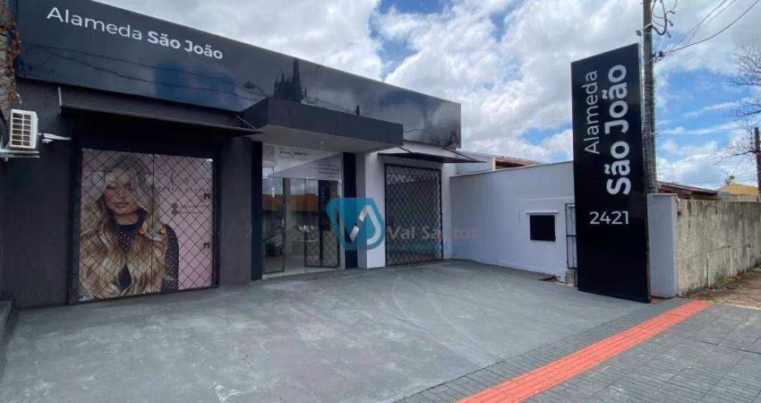 Sala para alugar, 57 m² por R$ 2.000,01/mês - Antares - Londrina/PR