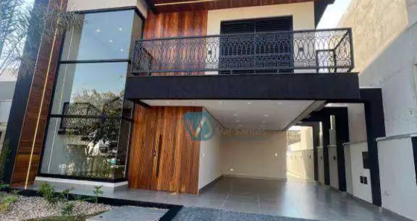 Casa com 4 dormitórios à venda, 208 m² por r$ 1.590.000 - tauá araçari - londrina/pr