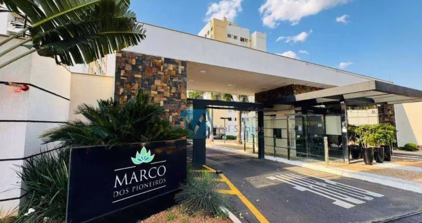 Apartamento com 2 dormitórios para alugar, 60 m² por r$ 1.600/mês - jardim morumbi - londrina/pr