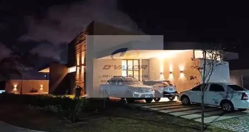 Vendo casa em condomínio fechado, com 233m², 3 suítes s/ 1 master, cozinha c/ ilha, área gourmet, 4 vagas