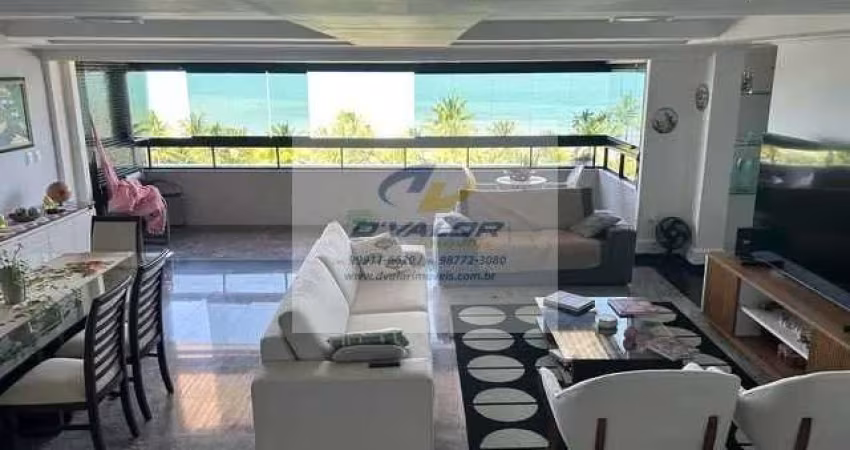 Vendo Cobertura Duplex, com vista para o mar, 347m², 3 suítes, sala p/ 3 ambientes e 2 vagas