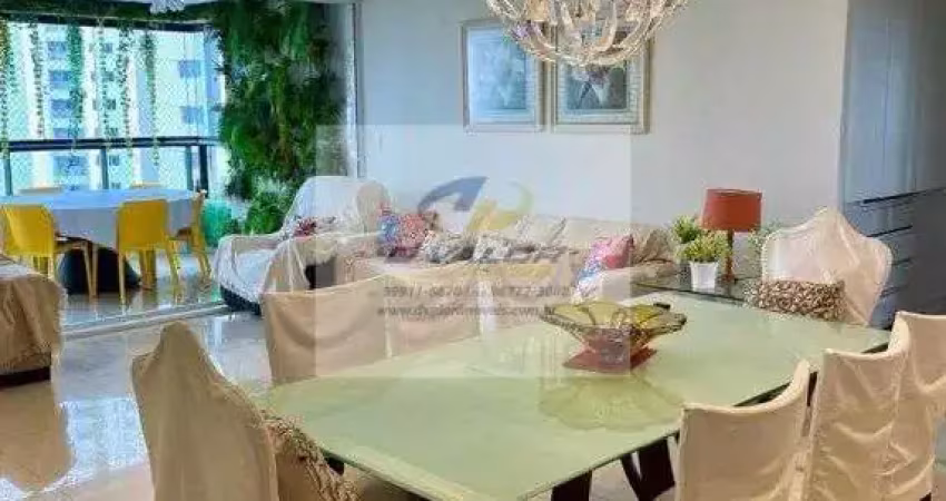 Vendo apto de alto padrão, com todos os móveis planejados, 216m2, vista mar, varanda gourmet, 4 sts, 4 vagas
