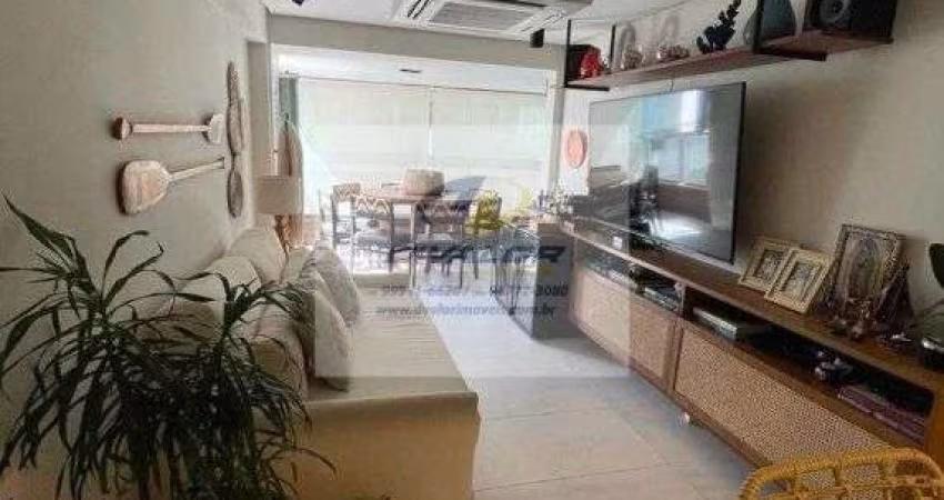 Vendo Apartamento, Porteira Fechada, com 85 m², 3 quartos s/ 1 suíte, sala p/ 2 ambientes e 1 vaga