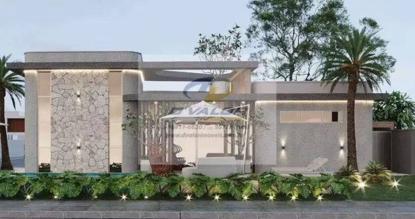 Vendo casa, em condomínio fechado, com 133m², 3 quartos s/ 1 suíte master, escritório, piscina e 2 vagas