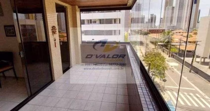 Vendo Apartamento com 210 m², 4 suítes + DCE, sala p/ 3 ambientes e 1 vaga