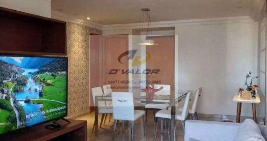 Vendo Apartamento, Porteira Fechada, com 84 m², 3 quartos s/ 1 suíte e 1 vaga