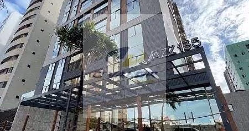 Vendo Apartamento novo, na orla do cabo branco, com varanda, 2 quartos s/ 1 suíte, 2 vagas