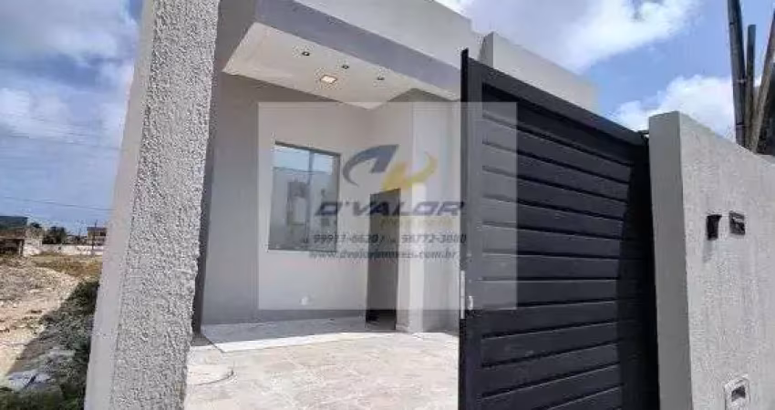 Vendo casa de 53m², 03quartos (sendo 02 suítes),01 vaga de garagem.
