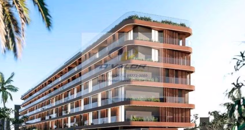 Vendo Flats e Studios de alto padrão com 17m² a 40m². O prédio fica à 50 mts do lindo mar da Praia do Bessa