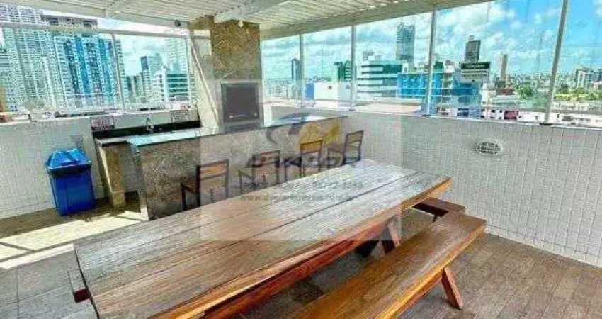 Vendo apartamento com 58m², 02 quartos (sendo 01 suíte), 01 vaga de garagem