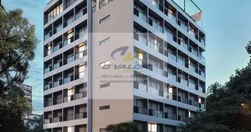 Vendo flat 20 m² a 50 m², 01 a 02 quartos, 01 vaga de garagem.