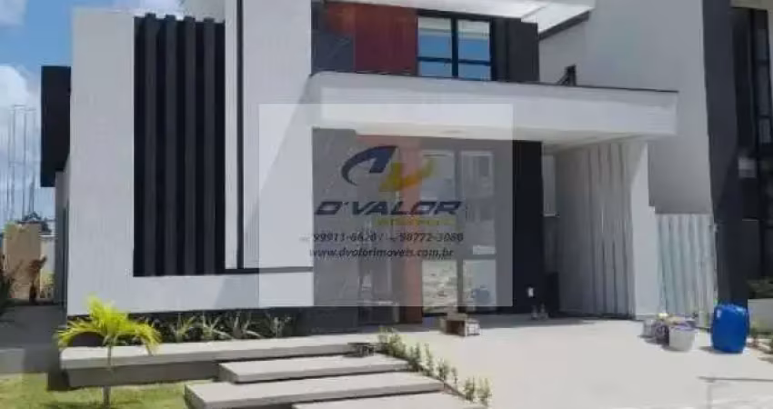 Vendo casa em condomínio com 105m² construídos, 03 quartos (sendo 02 suítes), 02 vagas de garagem