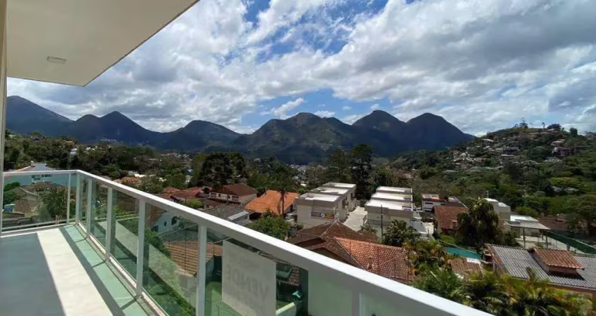 Apartamento com 3 dormitórios à venda, 128 m² por r$ 900.000,00 - braunes - nova friburgo/rj