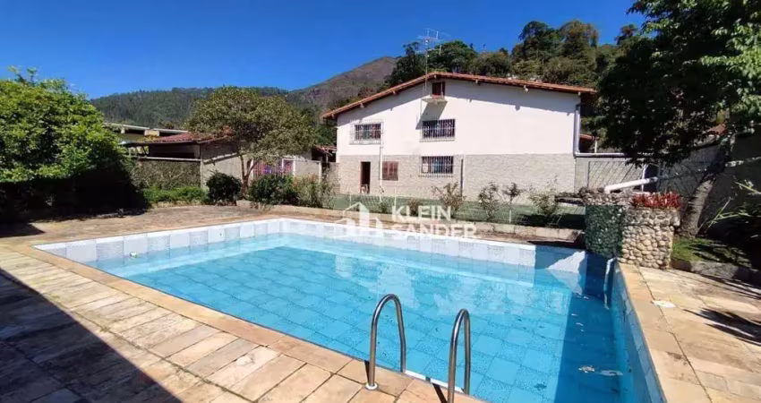 Casa com 5 dormitórios à venda, 617 m² por r$ 2.200.000,00 - parque são clemente - nova friburgo/rj