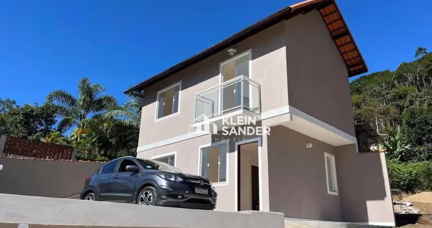 Casa com 2 dormitórios à venda, 60 m² por r$ 315.000,00 - parada folly - nova friburgo/rj