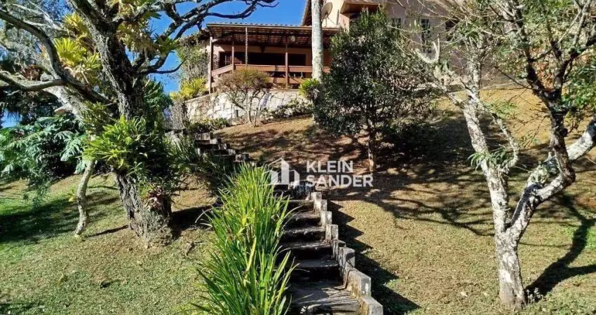 Casa com 4 dormitórios à venda, 337 m² por r$ 1.200.000,00 - cascatinha - nova friburgo/rj