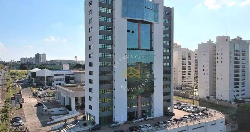 Sala para alugar, 170 m² por r$ 15.920,00 - vila brandina - campinas/sp