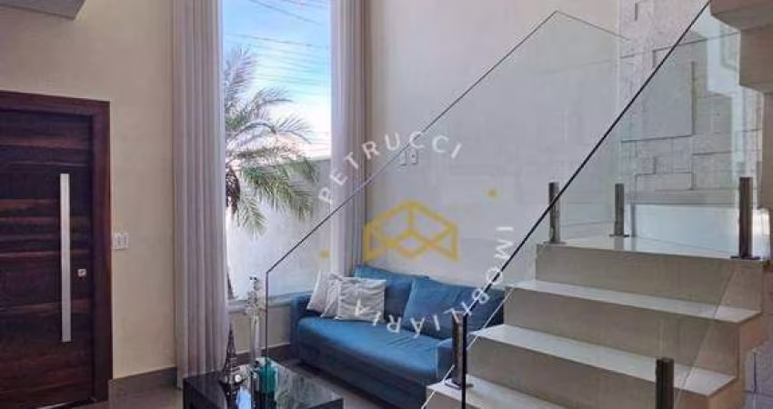 Casa com 3 dormitórios à venda, 150 m² por R$ 1.180.000,00 - Condomínio Park Real - Indaiatuba/SP