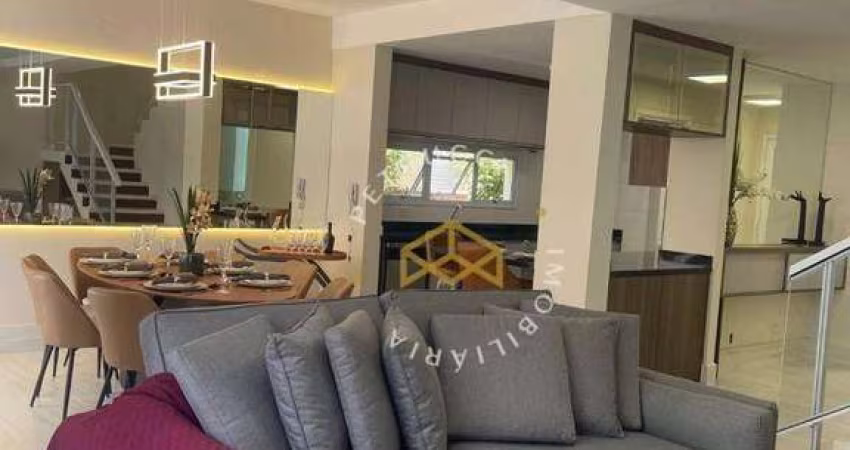 Casa com 4 dormitórios à venda, 210 m² por R$ 1.280.000,00 - Loteamento Alphaville Campinas - Campinas/SP