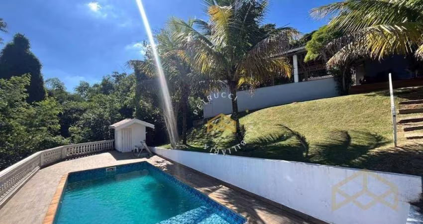 Chácara com 3 dormitórios à venda, 2900 m² por R$ 1.100.000,00 - Fazenda Hotel São Bento do Recreio - Valinhos/SP