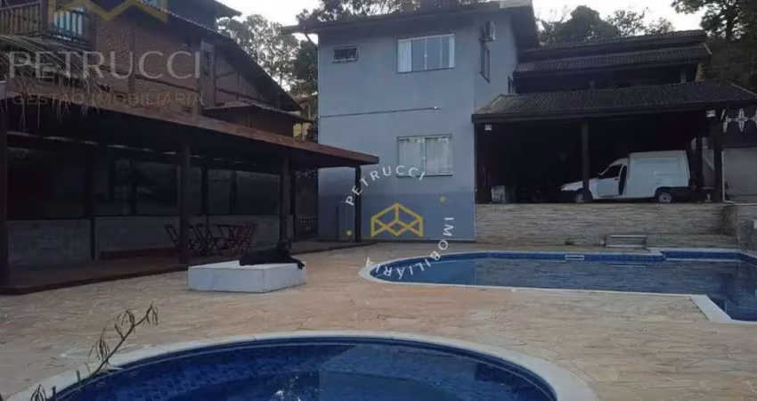 Chácara com 4 dormitórios à venda, 2600 m² por r$ 1.600.000,00 - vale verde - valinhos/sp