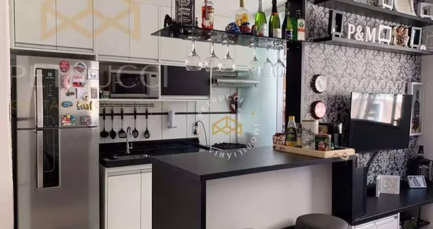 Apartamento com 2 dormitórios à venda, 47 m² por r$ 220.000,00 - residencial águas de lindóia - campinas/sp