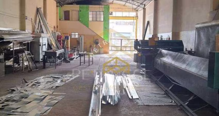 Barracão, 348 m² - venda por R$ 1.920.000,00 ou aluguel por R$ 11.000,00 - Jardim Novo Campos Elíseos - Campinas/SP