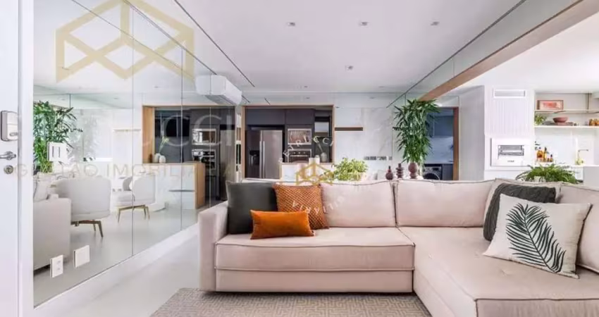 Apartamento com 3 dormitórios à venda, 136 m² por r$ 2.120.000,00 - vila anastácio - são paulo/sp