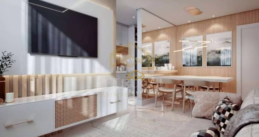 Apartamento com 2 dormitórios à venda, 46 m² por R$ 269.400,00 - Jardim Boa Esperança - Campinas/SP